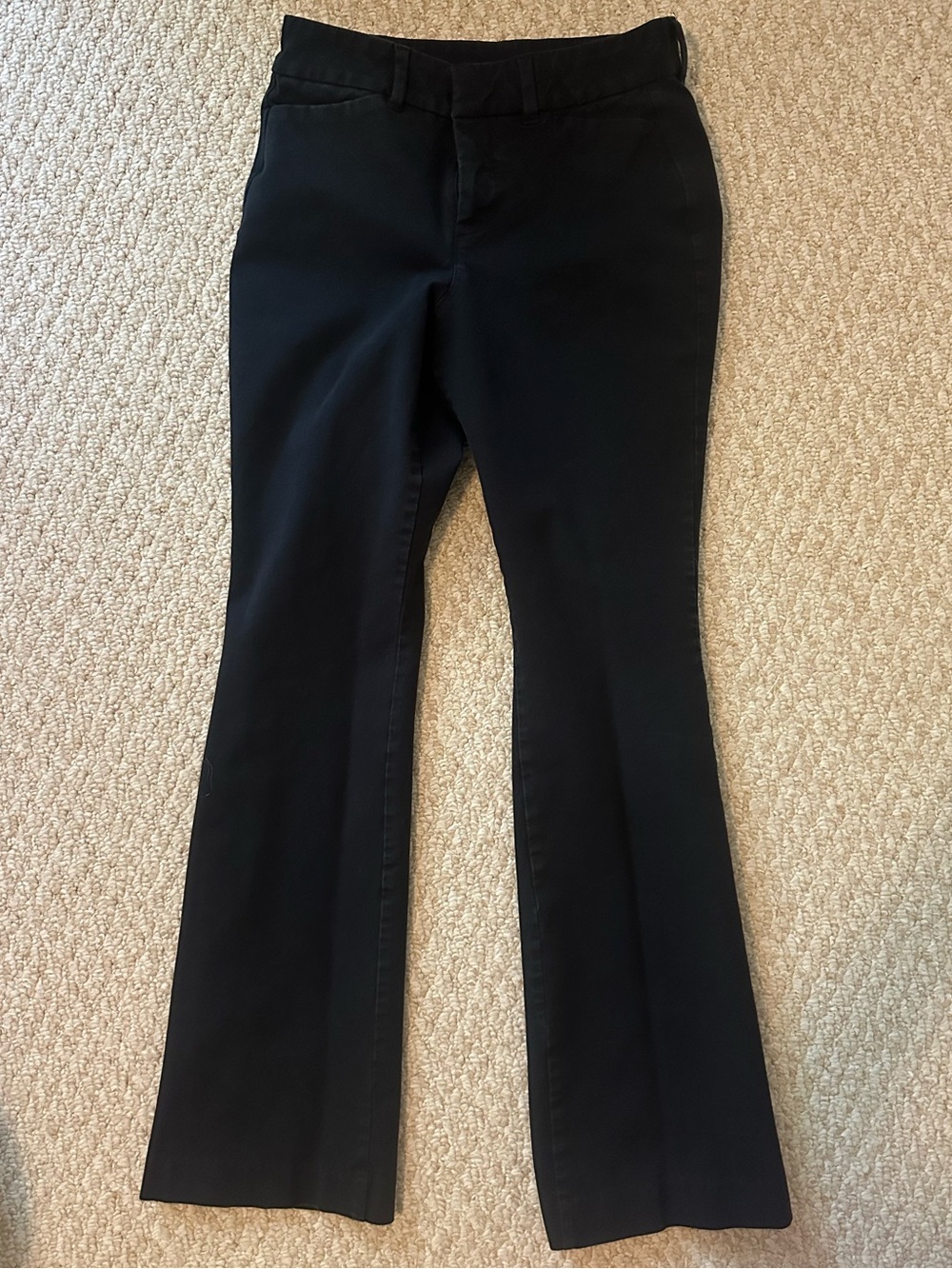 Old Navy High-Rise Black Pixie Flare Jeans
